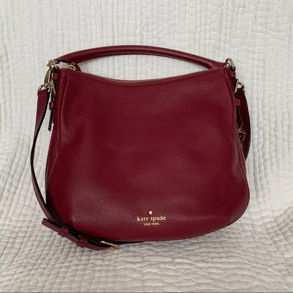 Kate Spade New York Cobble Hill Small Ella, Merlot